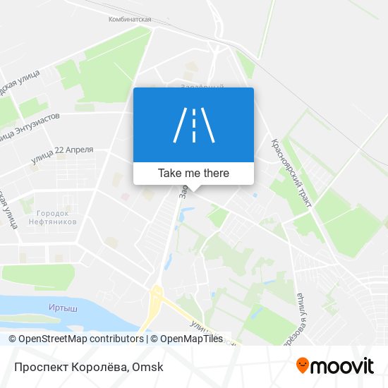 Проспект Королёва map