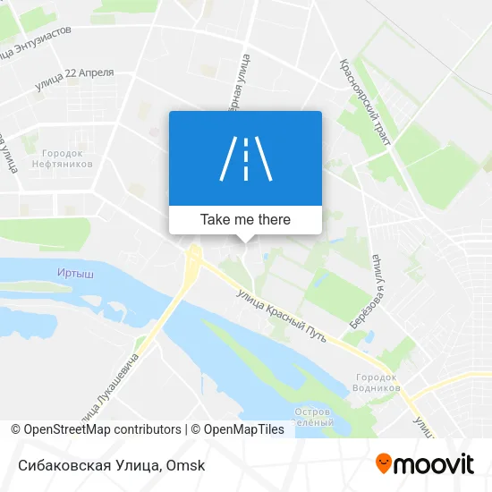 Сибаковская Улица map