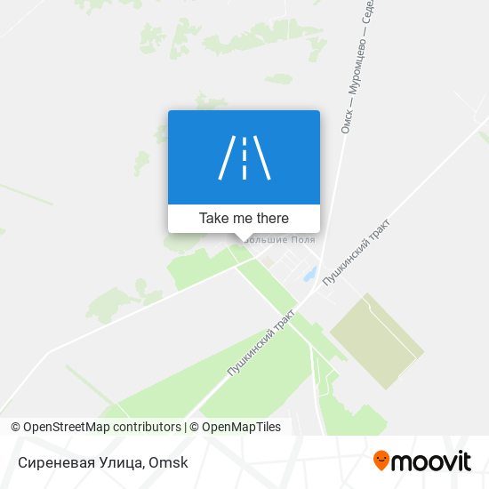 Сиреневая Улица map