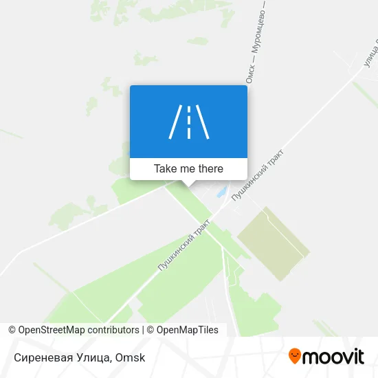 Сиреневая Улица map