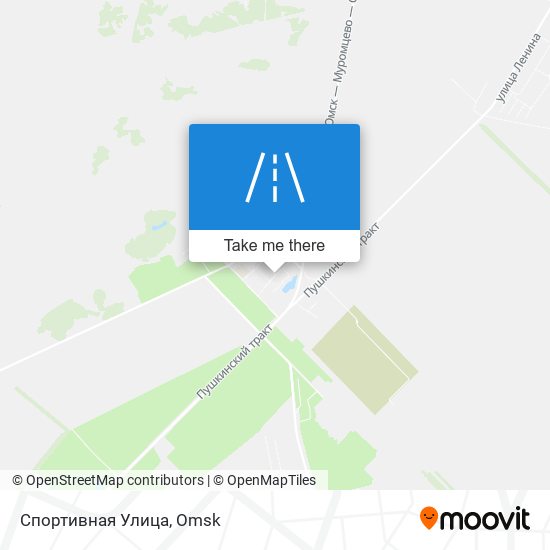 Спортивная Улица map