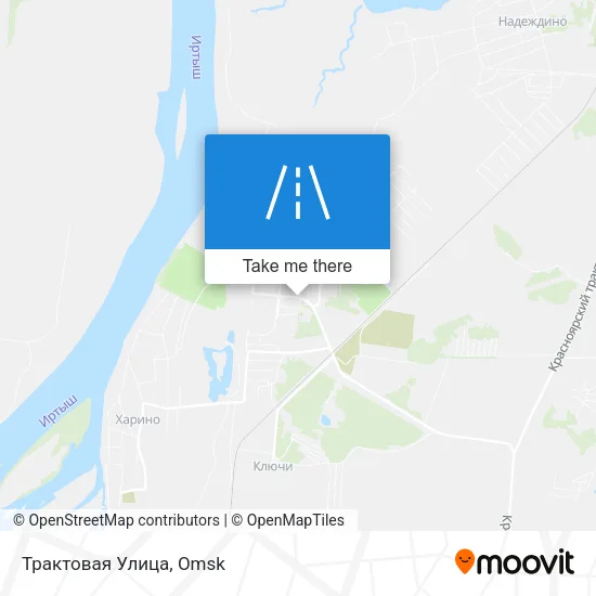 Трактовая Улица map