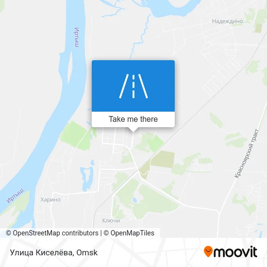 Улица Киселёва map