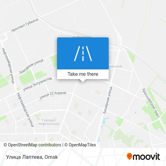 Улица Лаптева map