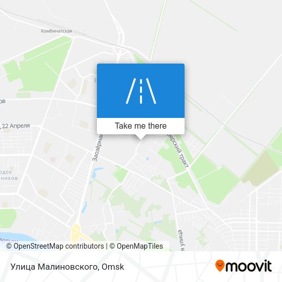 Улица Малиновского map