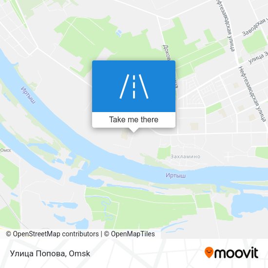 Улица Попова map
