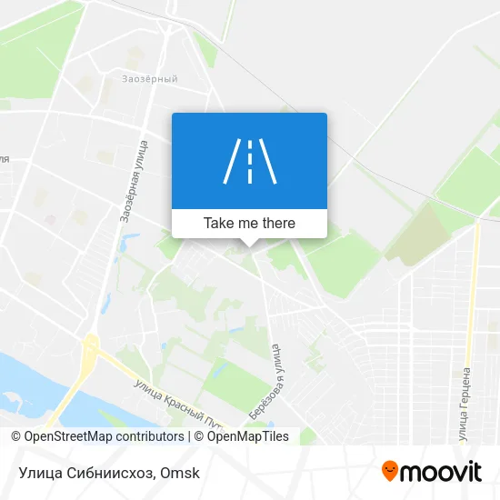 Улица Сибниисхоз map