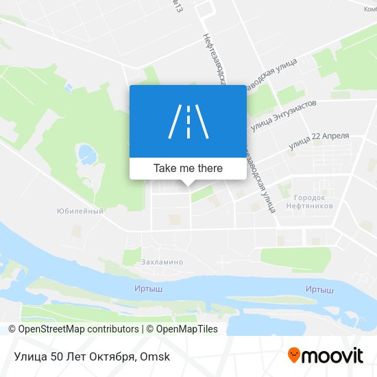 Улица 50 Лет Октября map