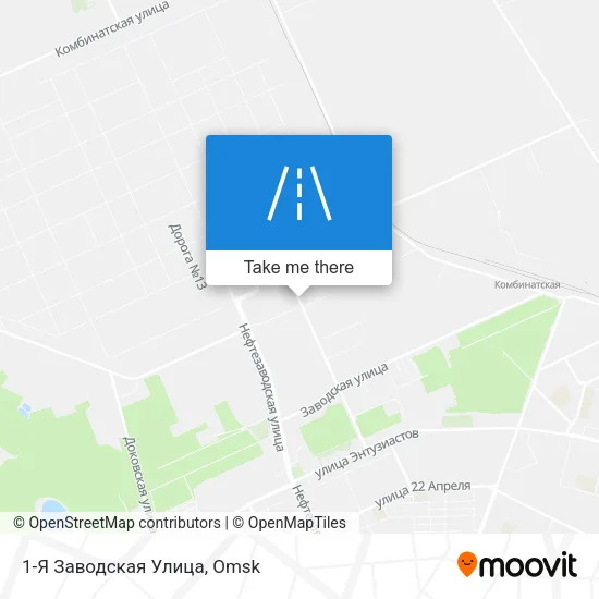 1-Я Заводская Улица map