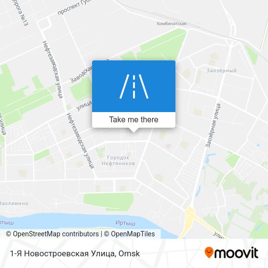 1-Я Новостроевская Улица map