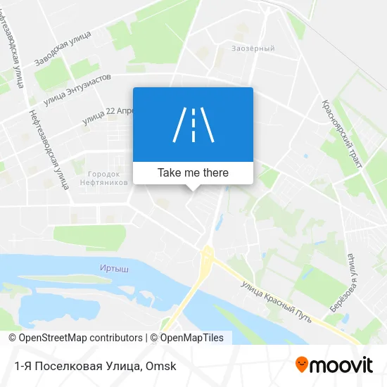 1-Я Поселковая Улица map