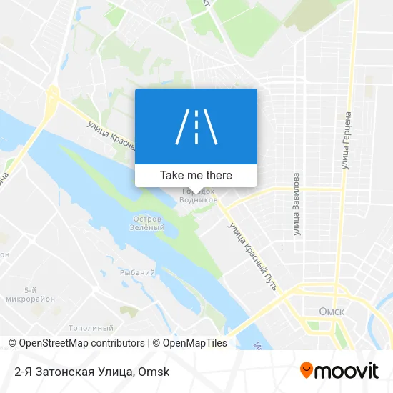 2-Я Затонская Улица map