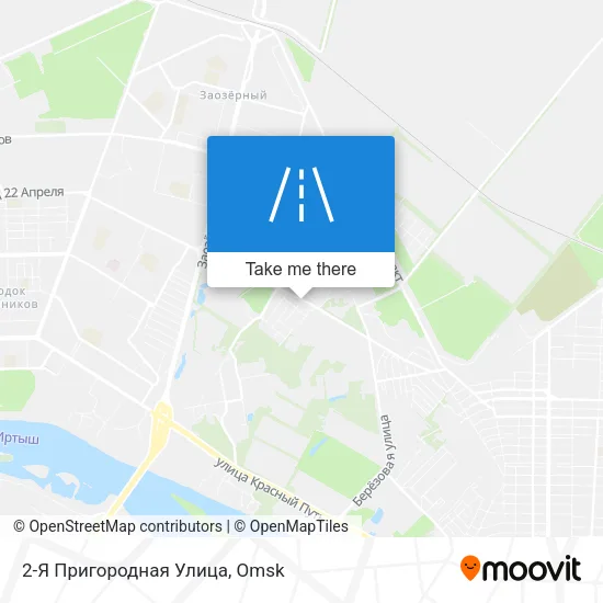 2-Я Пригородная Улица map