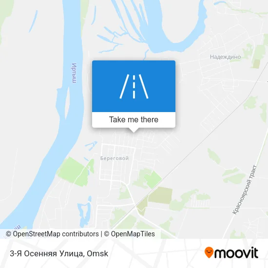 3-Я Осенняя Улица map