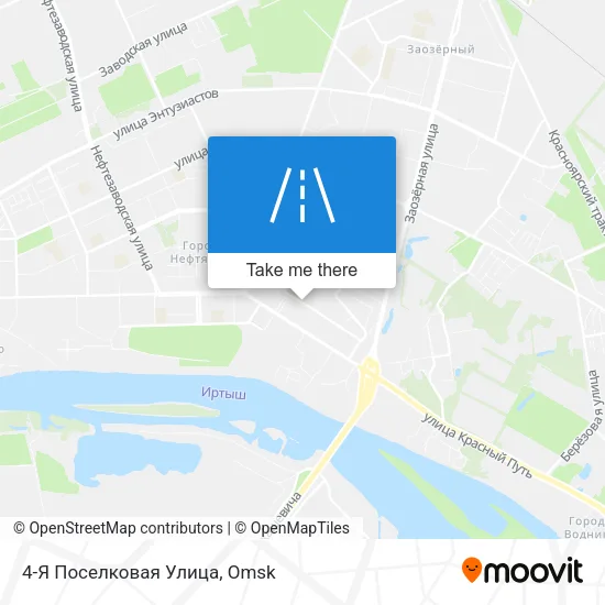4-Я Поселковая Улица map