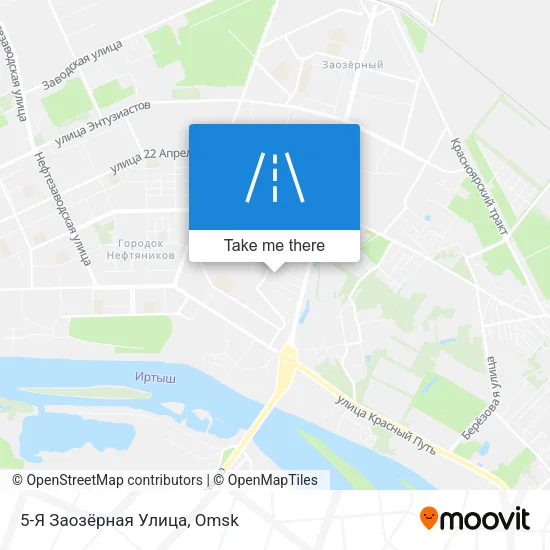 5-Я Заозёрная Улица map