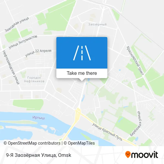 9-Я Заозёрная Улица map