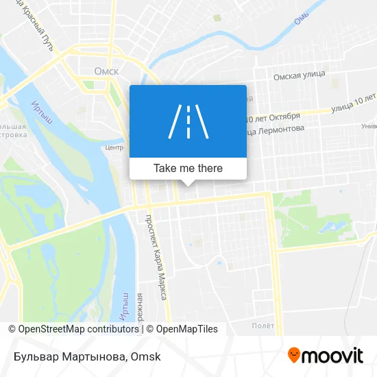 Бульвар Мартынова map