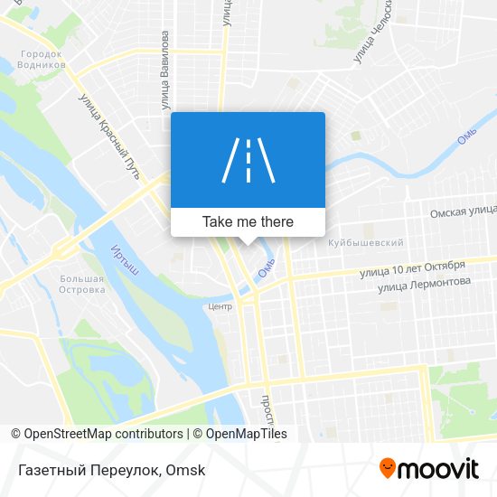 Газетный Переулок map