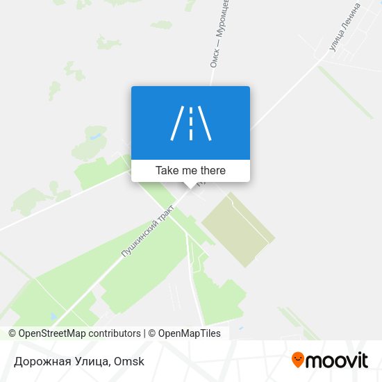 Дорожная Улица map