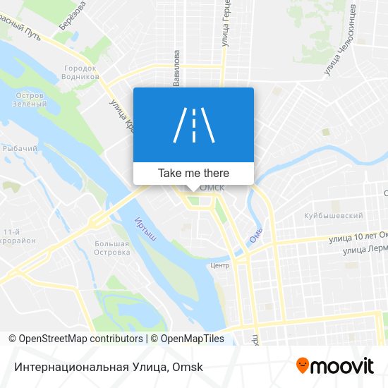 Интернациональная Улица map