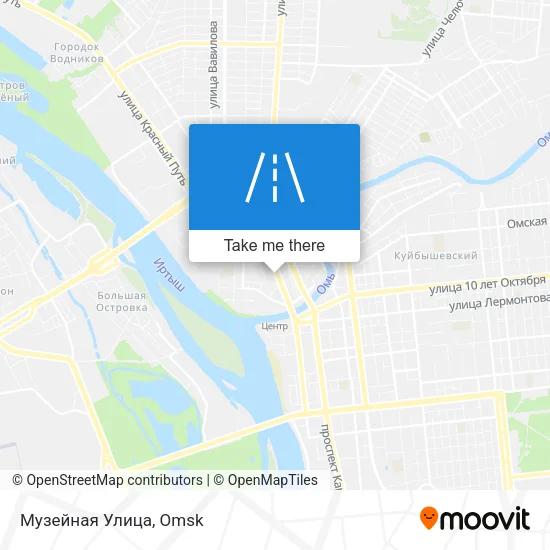 Музейная Улица map
