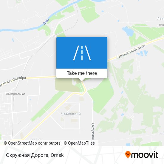 Окружная Дорога map