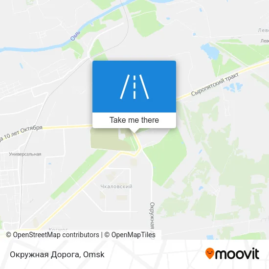 Окружная Дорога map