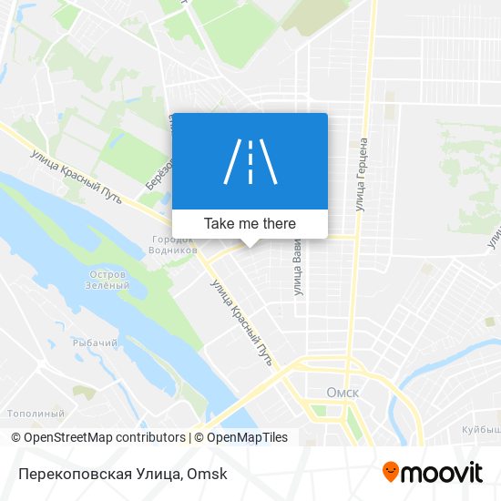 Перекоповская Улица map