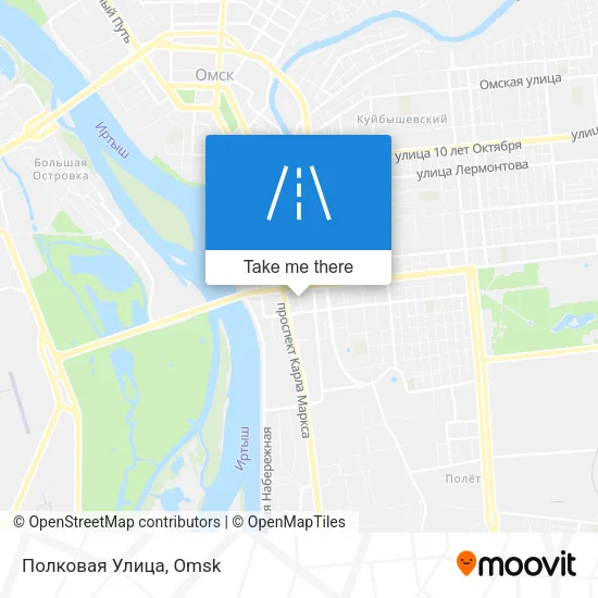 Полковая Улица map