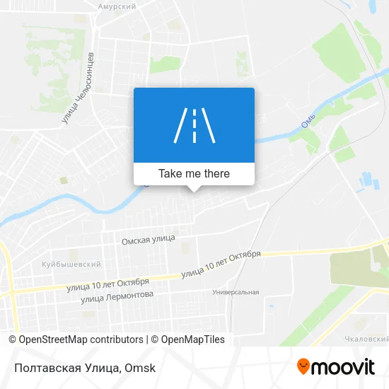 Полтавская Улица map