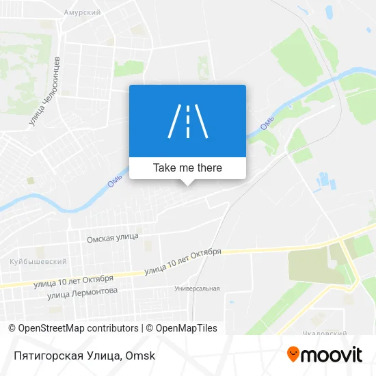 Пятигорская Улица map