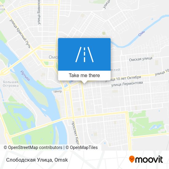 Слободская Улица map