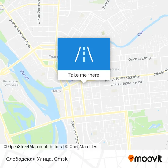 Слободская Улица map