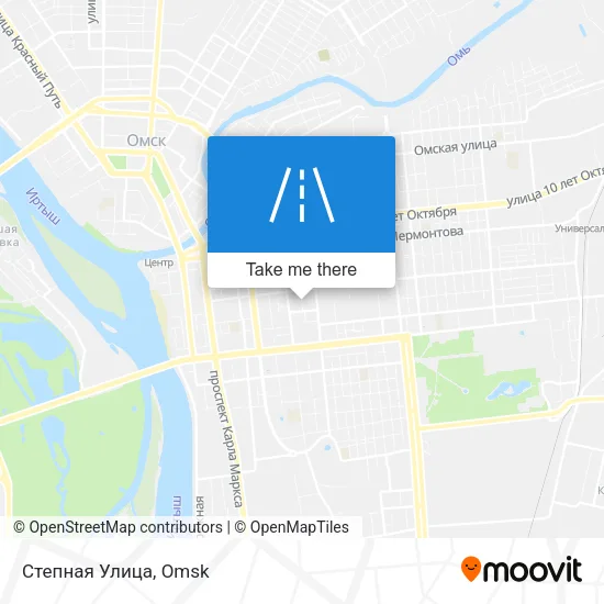 Степная Улица map