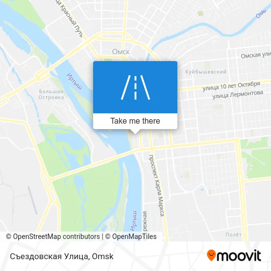 Съездовская Улица map