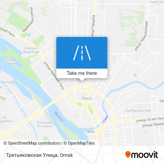 Третьяковская Улица map