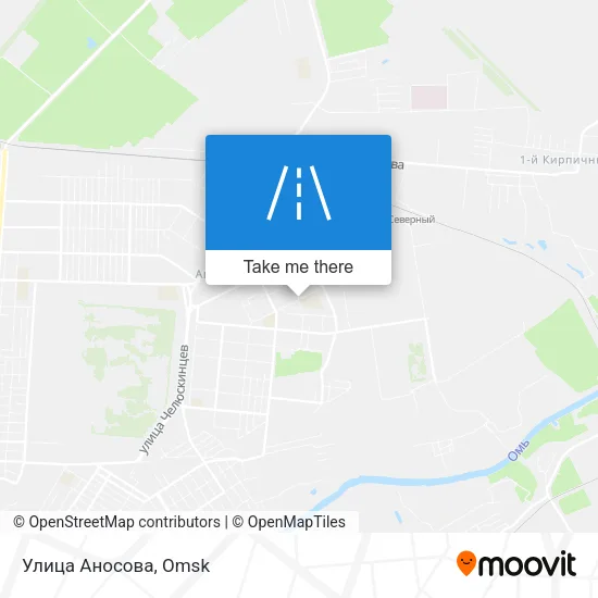 Улица Аносова map