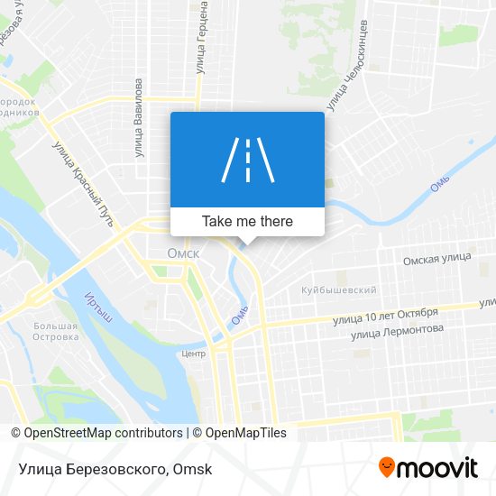 Улица Березовского map