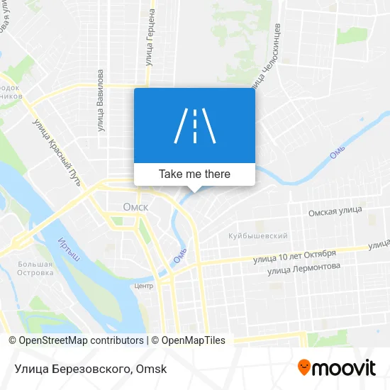 Улица Березовского map