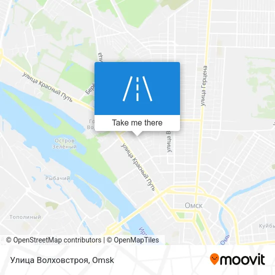 Улица Волховстроя map