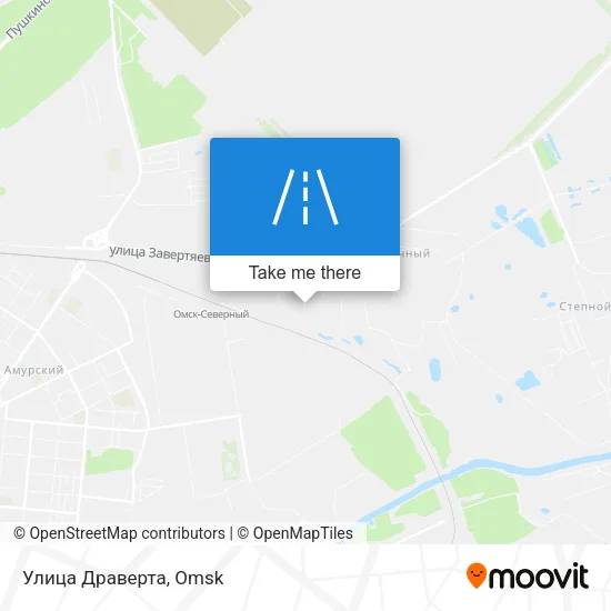 Улица Драверта map