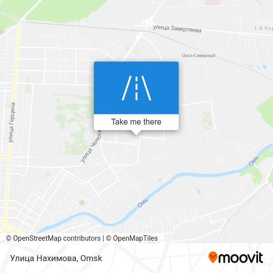 Улица Нахимова map