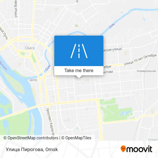 Улица Пирогова map