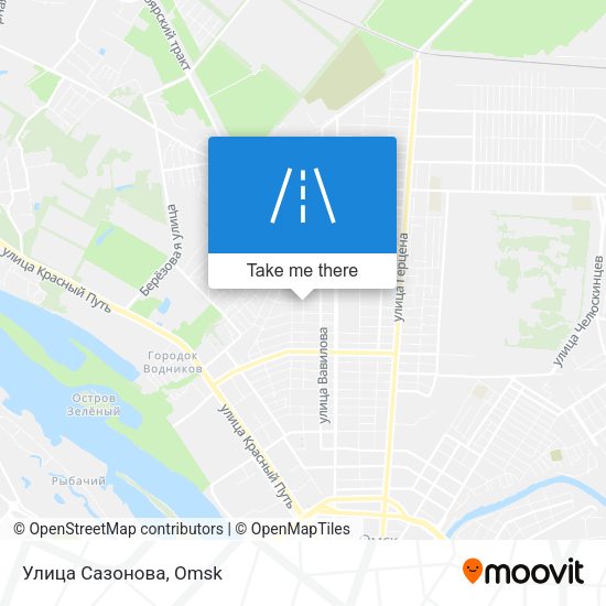 Улица Сазонова map