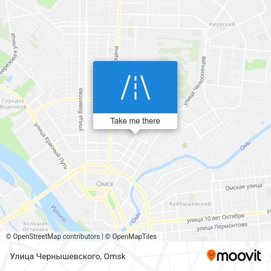 Улица Чернышевского map