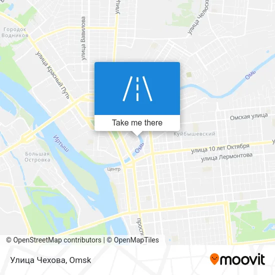 Улица Чехова map
