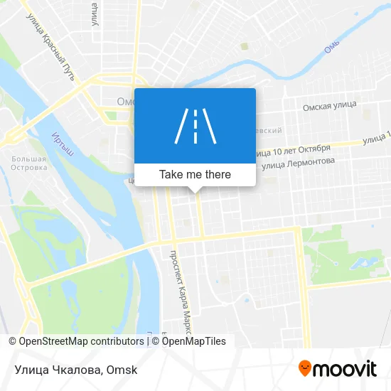 Улица Чкалова map