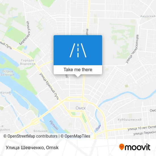 Улица Шевченко map