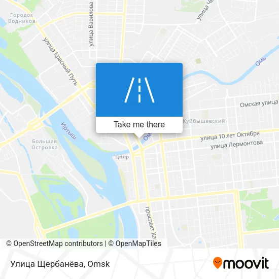 Улица Щербанёва map